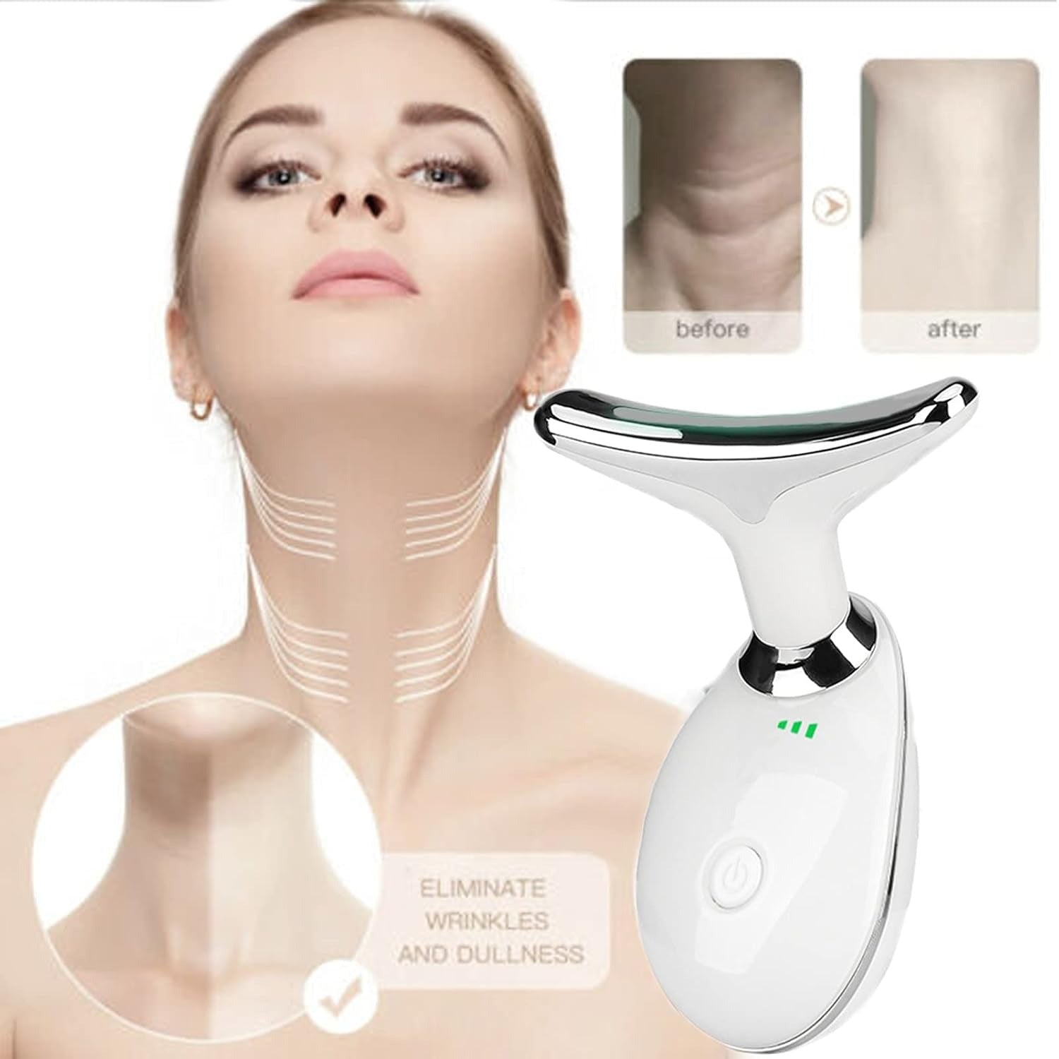 Double Chin Reducer, Face Neck Eye Massager, Wrinkle Removal Tool, Face Sculpting Skin Tightening Machine